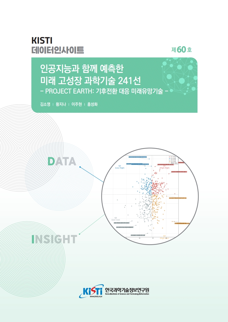 KISTI, '1,400명 AI 전문가 활용 미래 유망 기술 예측' 데이터 인사이트(DATA INSIGHT) 발간