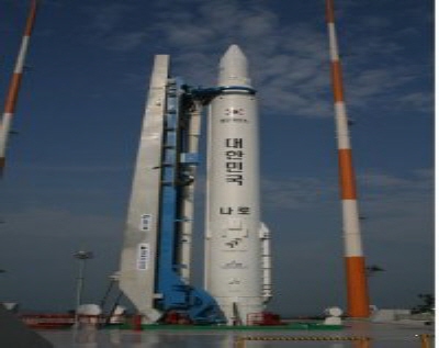 Korean Satellite Rocket 'Naro-ho' Close to Lift-off image