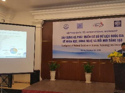 KISTI attended 2016 Vietnam National Workshop for S&T Innovation image