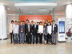 민동필 기초기술연구회 이사장님 기관 방문 이미지