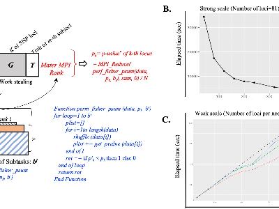 KISTI achieves Parallelization of world-class Genome Wide Association Study(GWAS) image