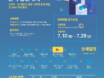 KISTI, 2023 DATA·AI 분석 경진대회‘문제해결 부문’참가 모집